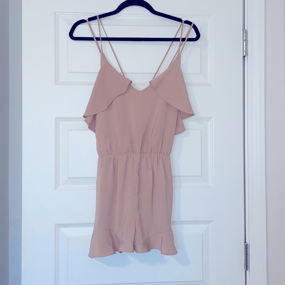 Dusty rose romper